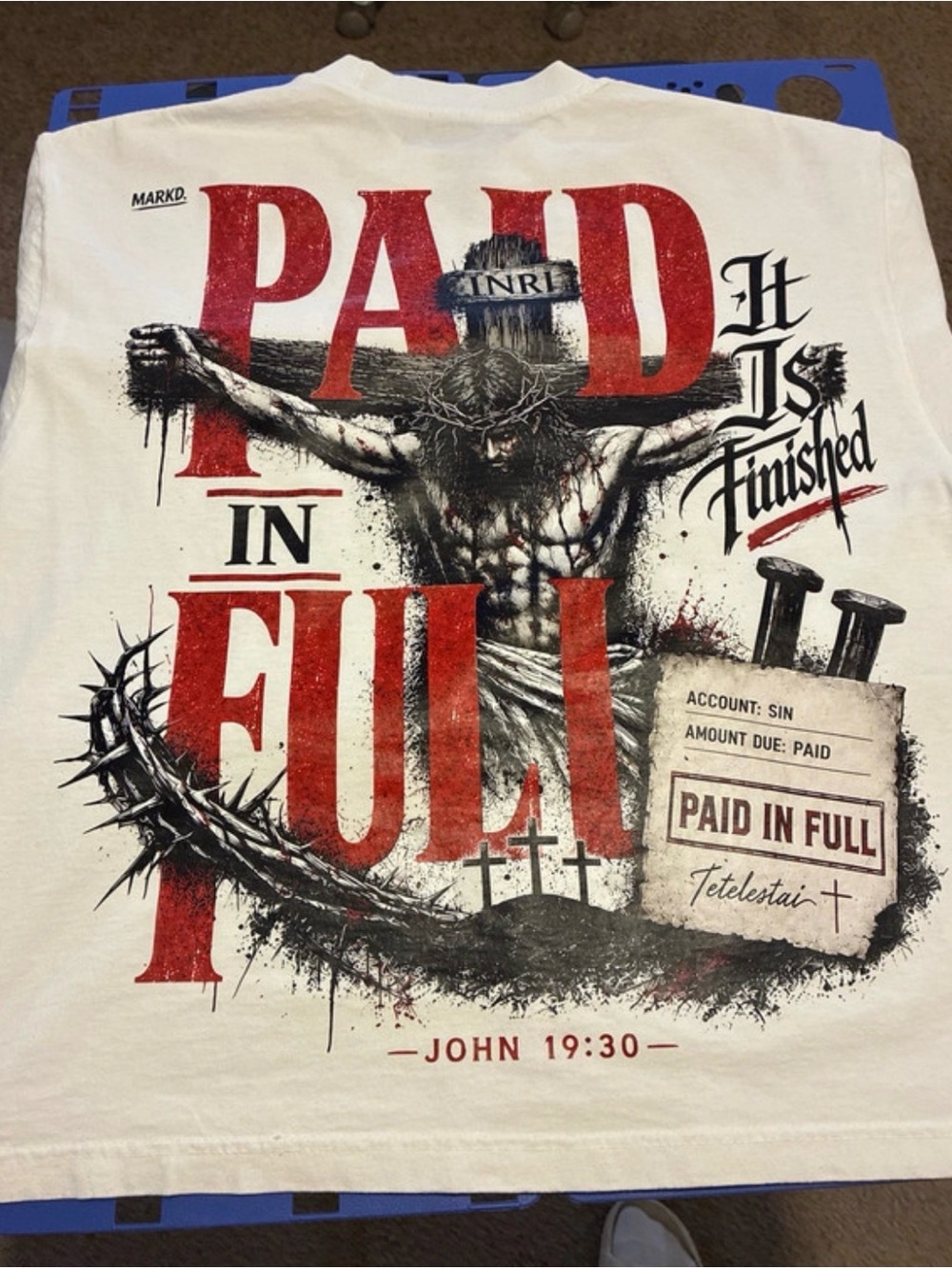 Markd. Paid In Full V2 Tee - Picture 5 of 8